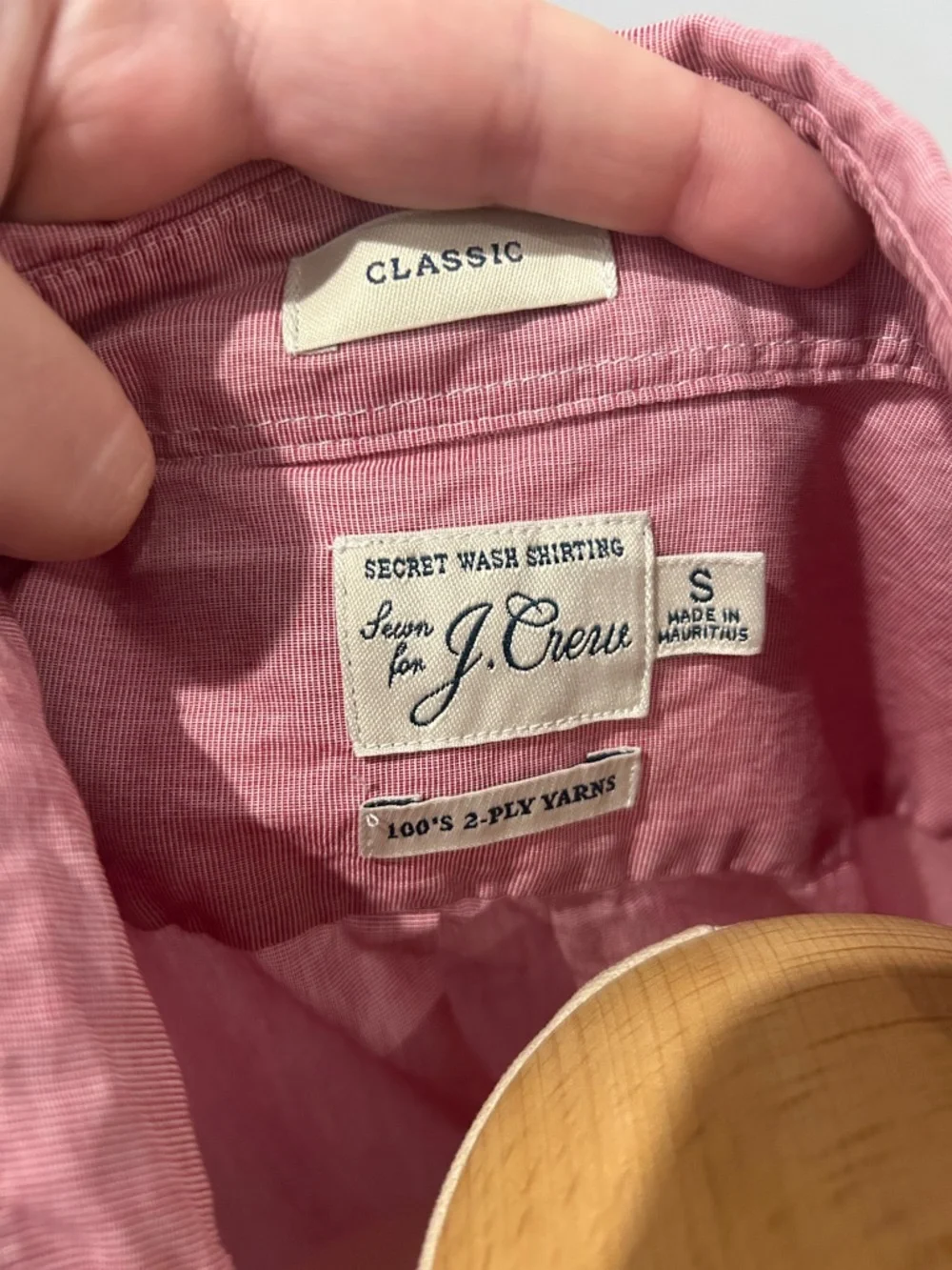 J. Crew Red Button-Down Long-Sleeve Shirt‎